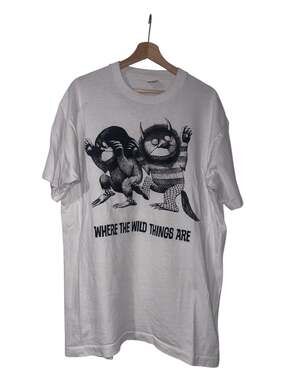 Vintage 90s Where The Wild Things Are T-Shirt Sz XL